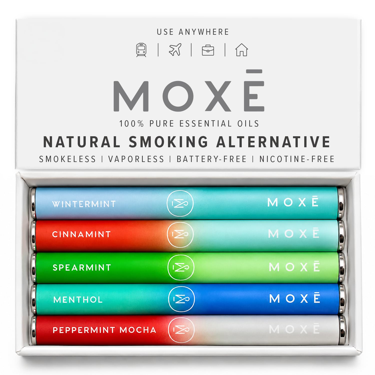 Amazon.com: MOXE Natural Smokeless Inhaler Original 5 PK, Non